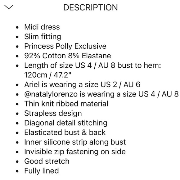 PRINCESS POLLY MAXI DRESS - Picture 9 of 9